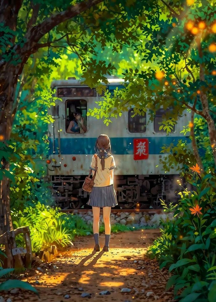 vẻ khám phá anime