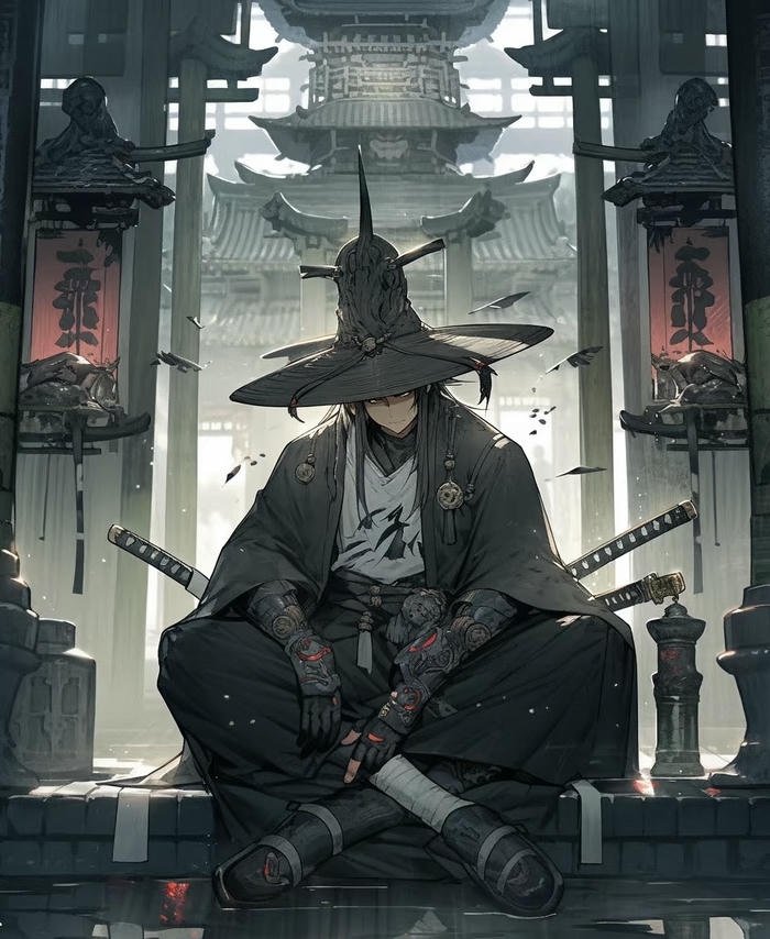 vẻ kiên cường nhân vật anime