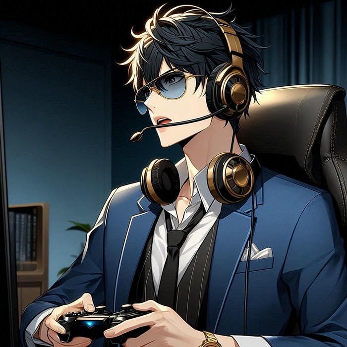 vẻ mạnh mẽ game thủ