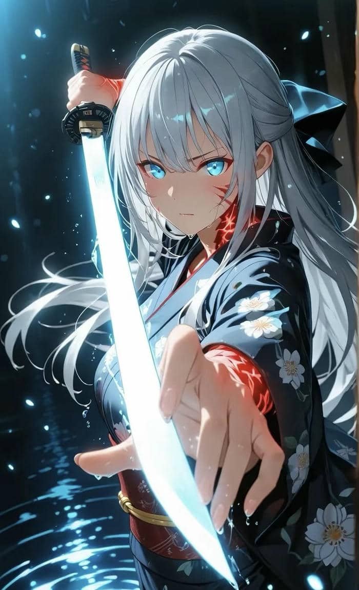 vẻ mạnh mẽ trong anime