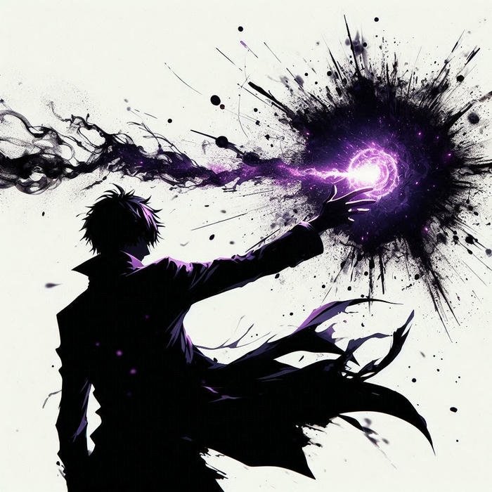 vẻ năng động anime phép