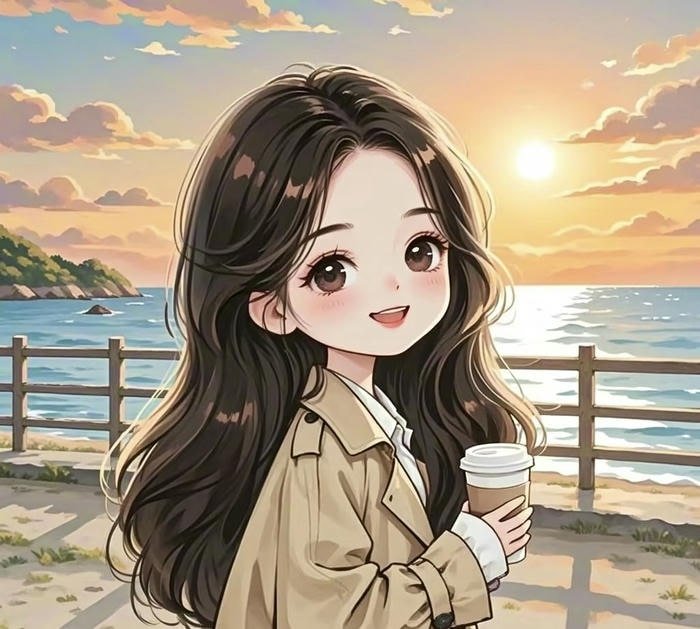 vẻ ngọt ngào avatar chibi