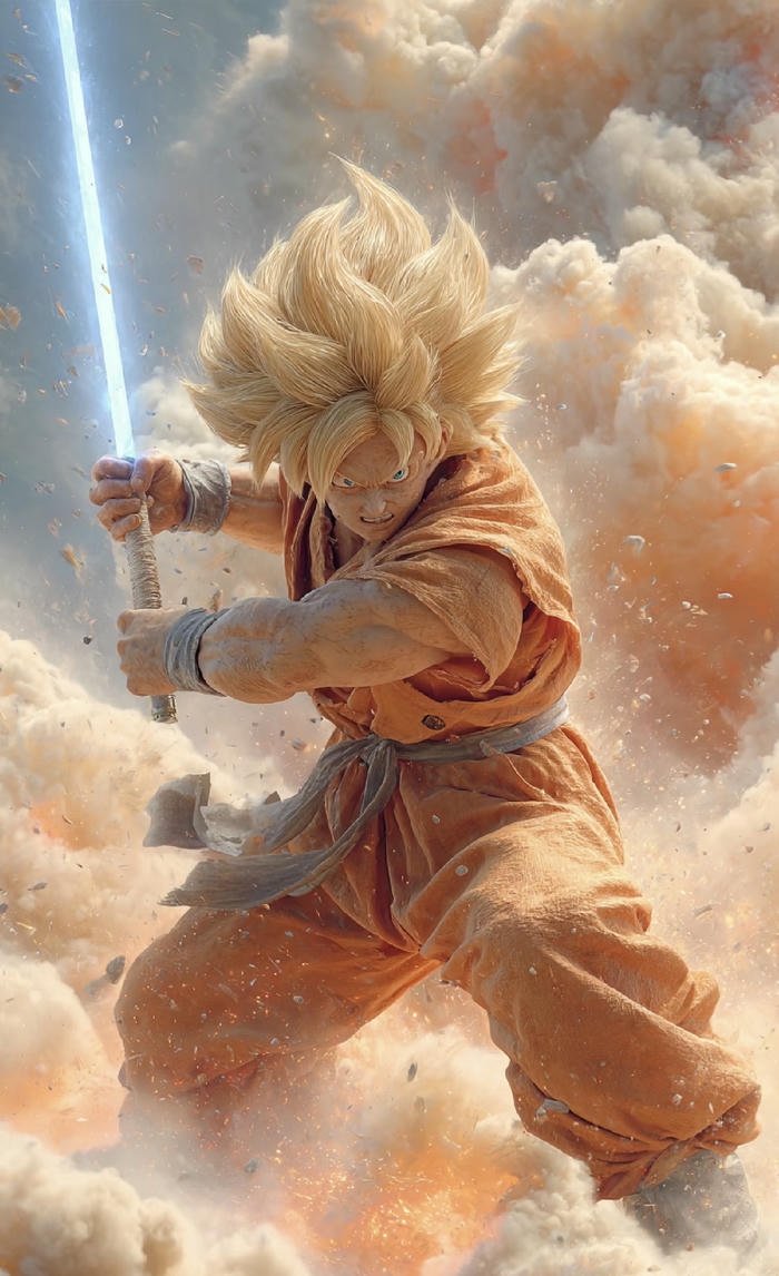 vẻ oai hùng trong anime