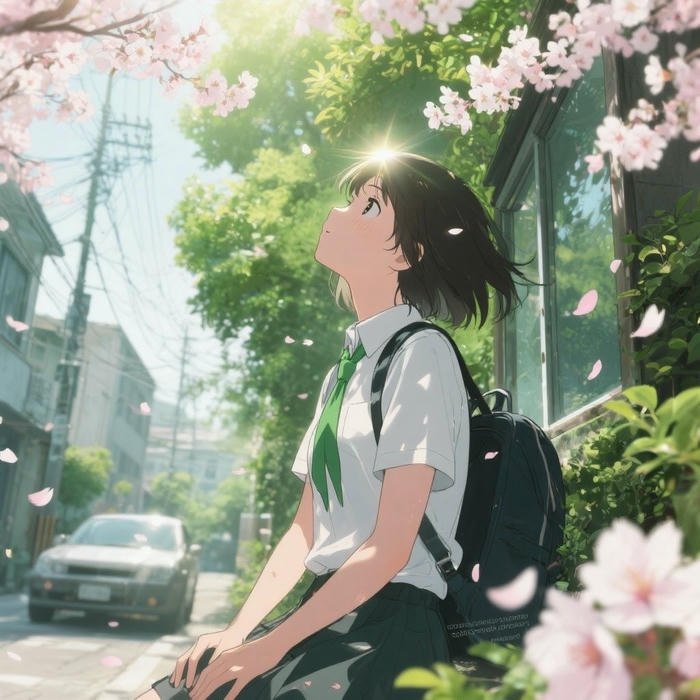 vẻ phiêu lưu tự do anime