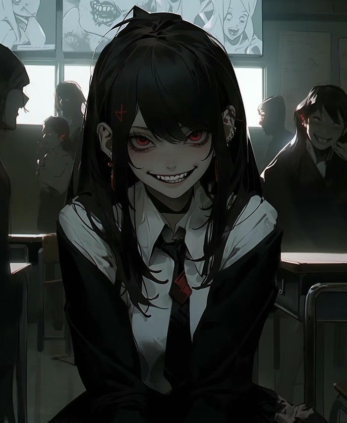 vẻ rùng rợn trong anime vẻ rùng rợn trong anime