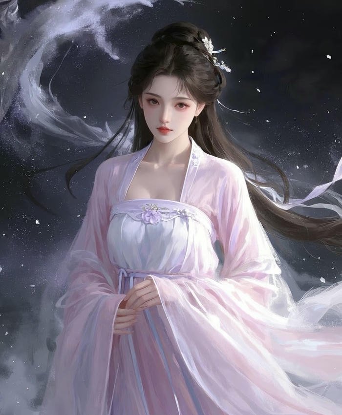 vẻ sang trọng anime cổ trang