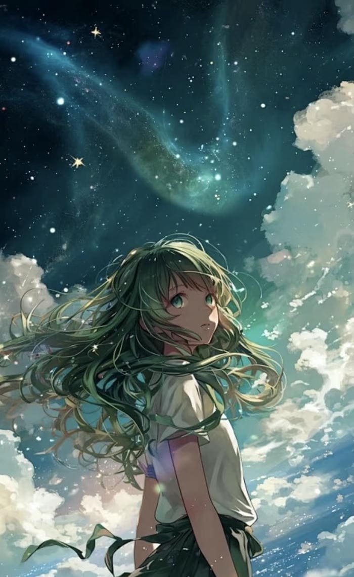 vẻ sáng trong anime full hd