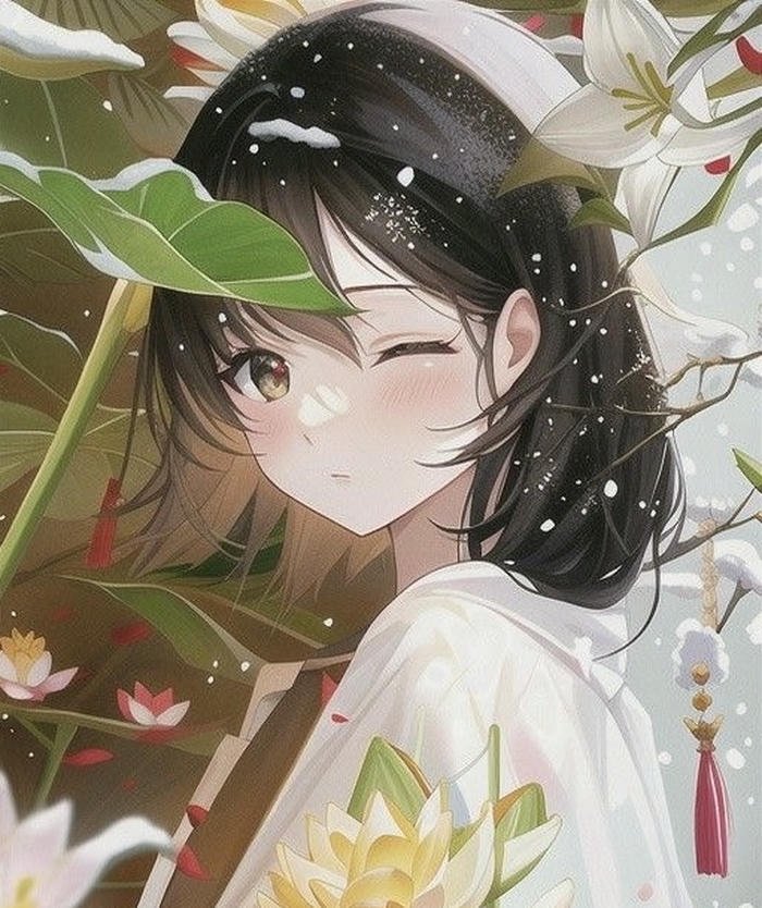 vẻ trang nhã anime cổ