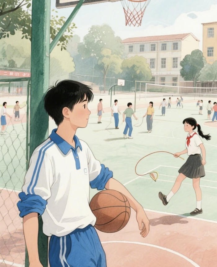 vẻ trong sáng học đường