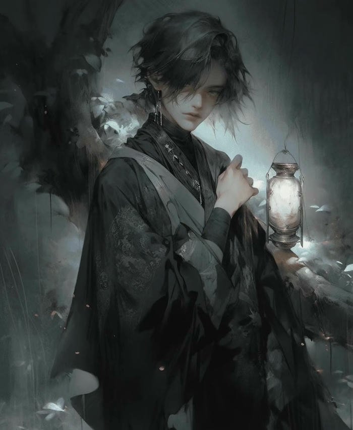 Ảnh anime cậu bé phép thuật mang tinh thần