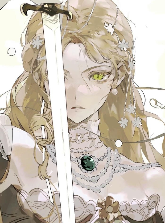 Ảnh anime nữ kiếm sĩ lạnh lùng tiềm lực đáng sợ