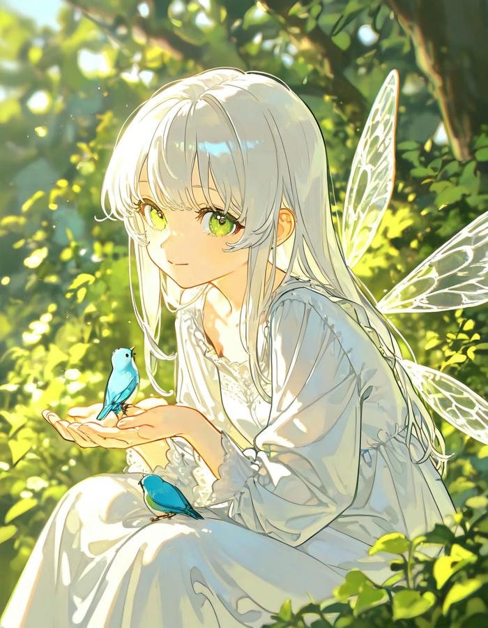 Ảnh anime thần rừng cổ tích