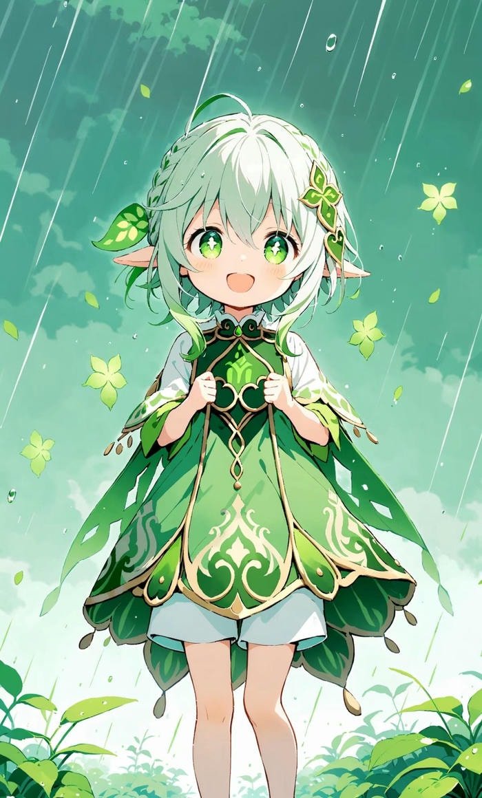 Ảnh anime thần rừng fantasy