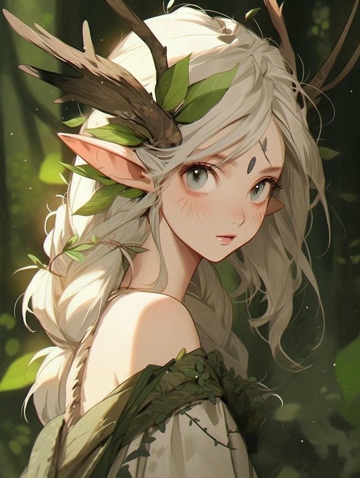 Ảnh anime thần rừng ma mị