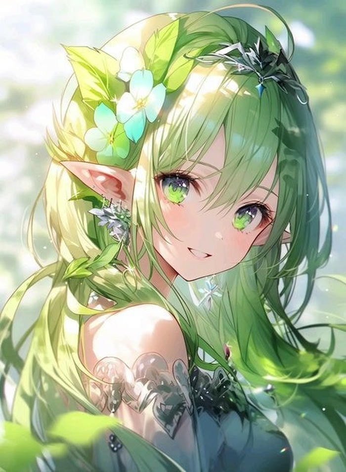 Ảnh anime thần rừng phép thuật