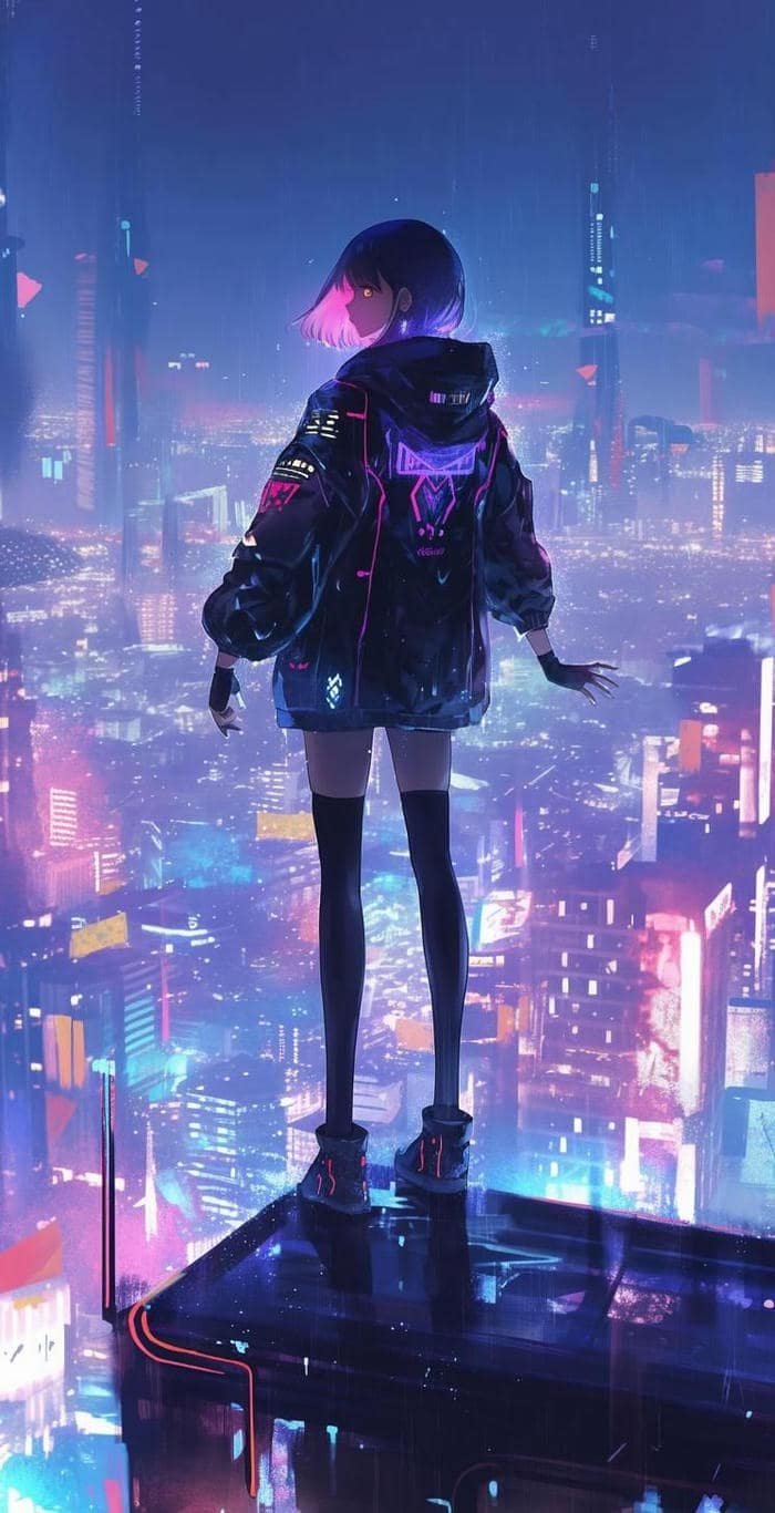 Ảnh anime thế giới tương lai độc lạ thần bí