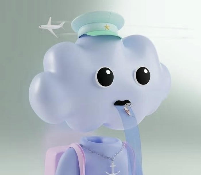 Ảnh avatar 3D dễ thương phong cách ngọt