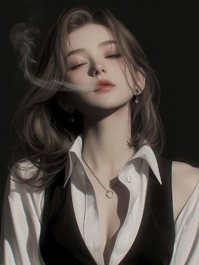 Ảnh avatar chất lạ nữ cá tính anime