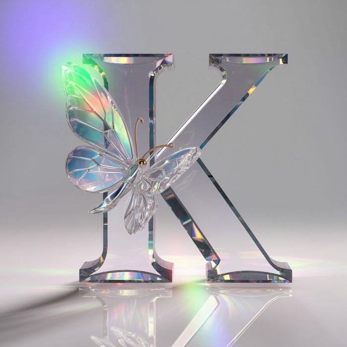 Ảnh avatar chữ cái đẹp nền trơn