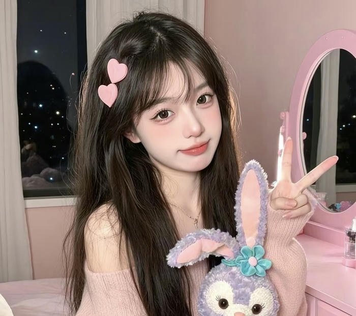 Ảnh avatar dễ thương màu pastel siêu yêu