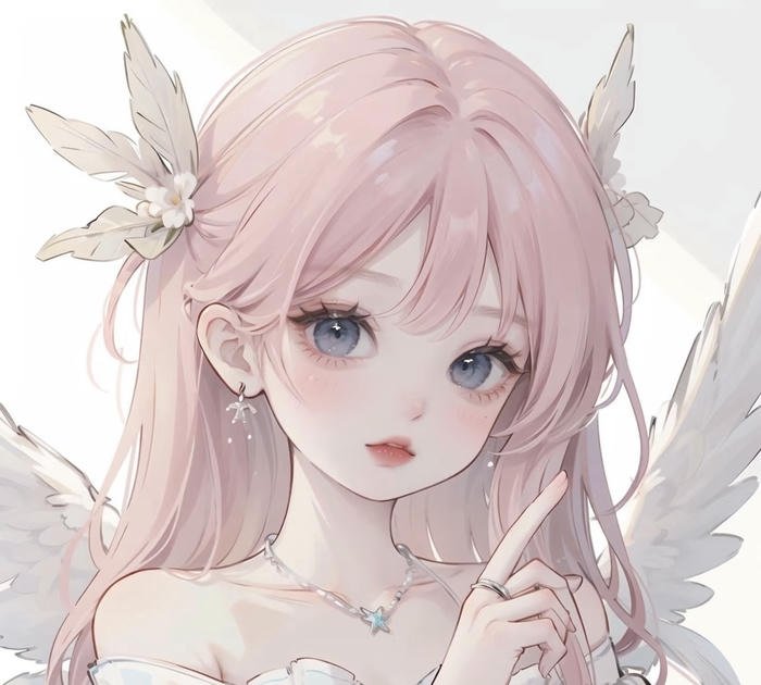 Ảnh avatar dễ thương màu pastel xinh