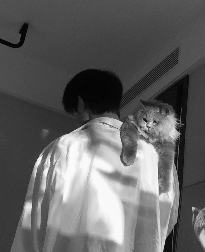 Ảnh avatar trắng đen tối giản thẩm mỹ