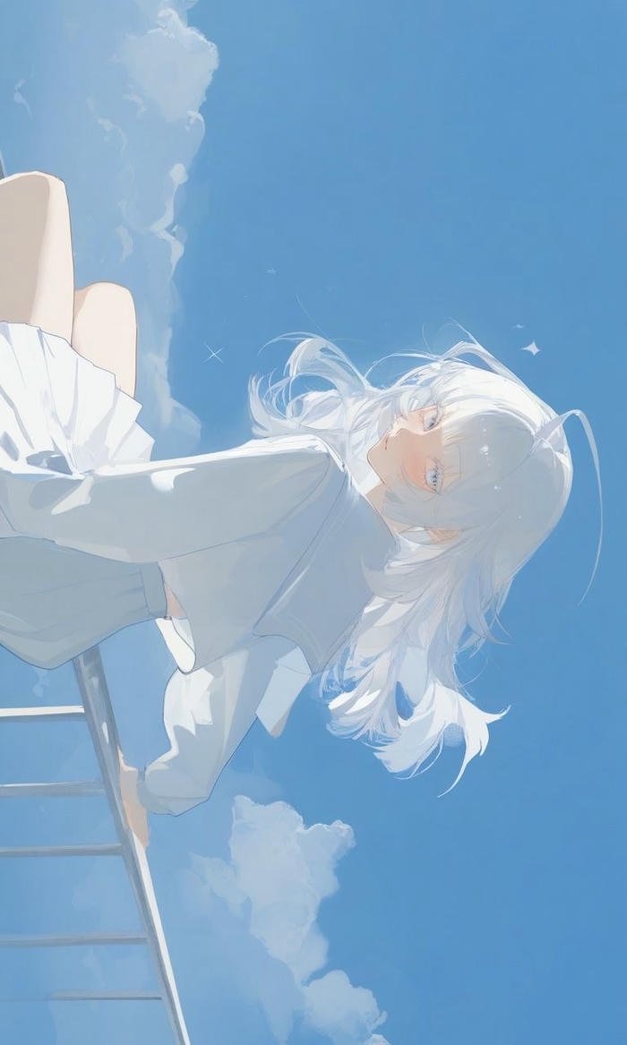 Ảnh avatar xanh nhẹ nhàng hiện đại