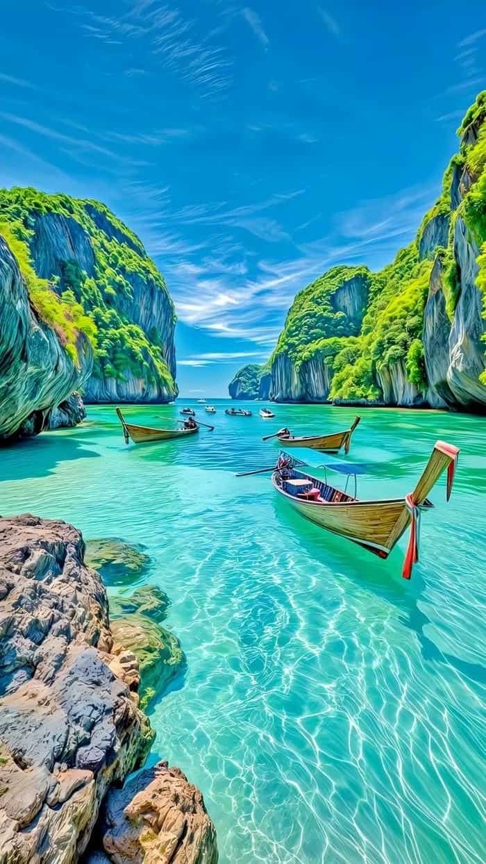 Ảnh bãi biển nhiệt đới thư thái