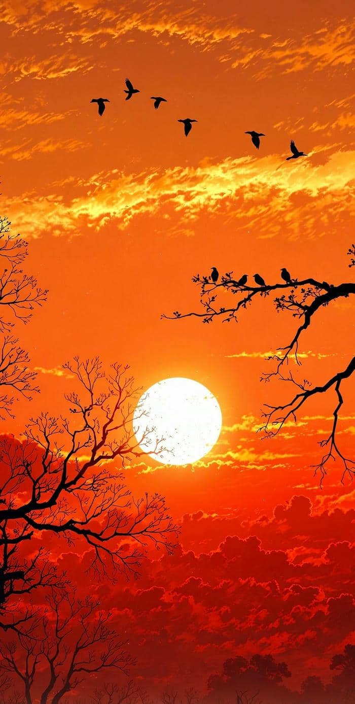 Ảnh chim trời sắc nét khoảnh khắc