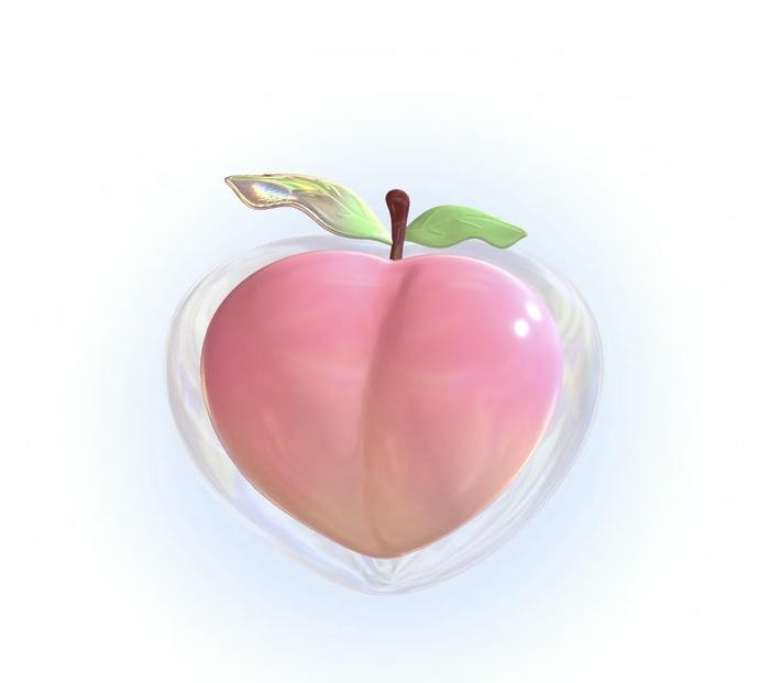 Ảnh đại diện 3D dễ thương tạo hình tươi