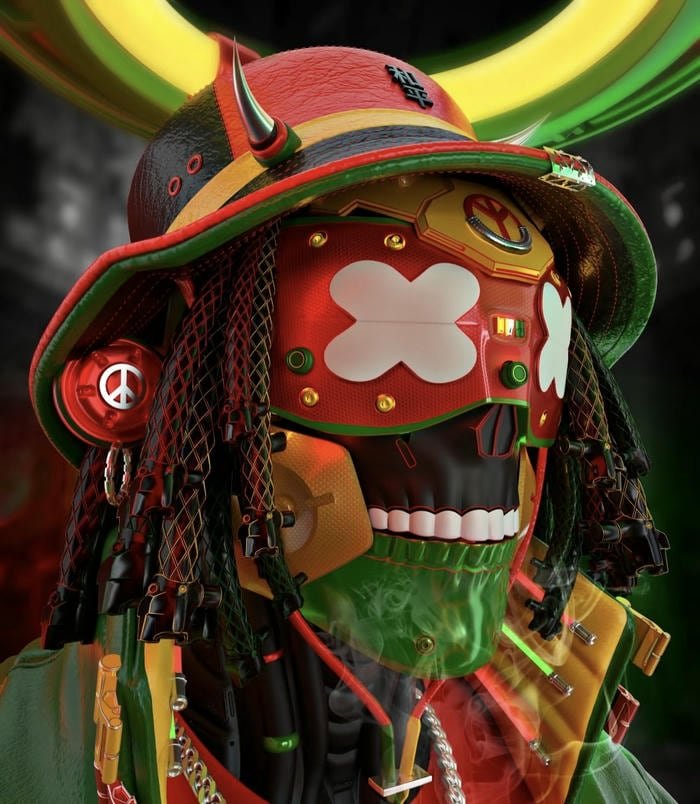 Ảnh đại diện 3D siêu ngầu hiệu ứng sáng