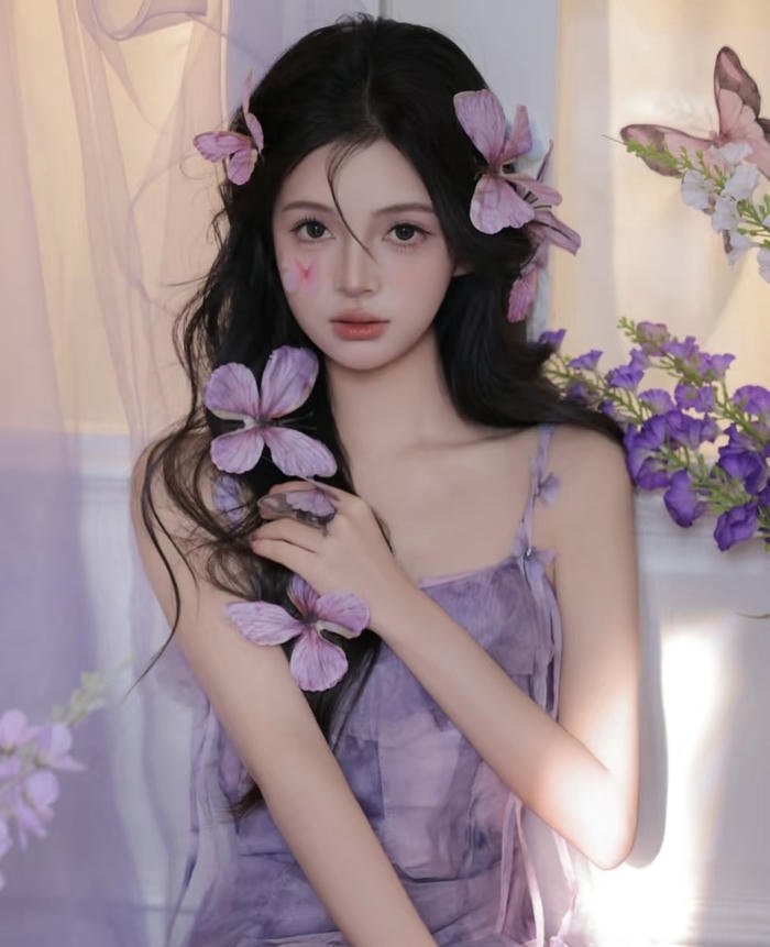 Ảnh đại diện girl xinh nhẹ nhàng ánh nhìn ấm