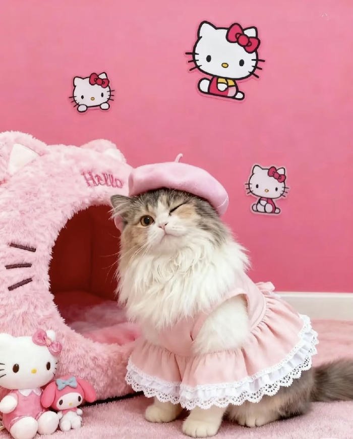 Ảnh đại diện thú cưng cute phong cách