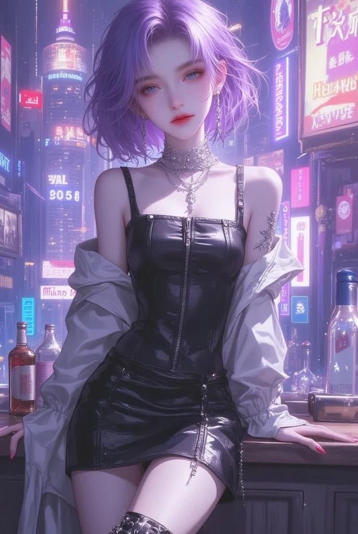 Ảnh đại diện tím huyền bí siêu đẹp