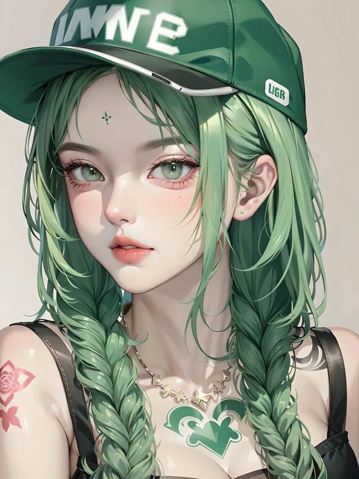 Ảnh đại diện xanh siêu đẹp hiện đại