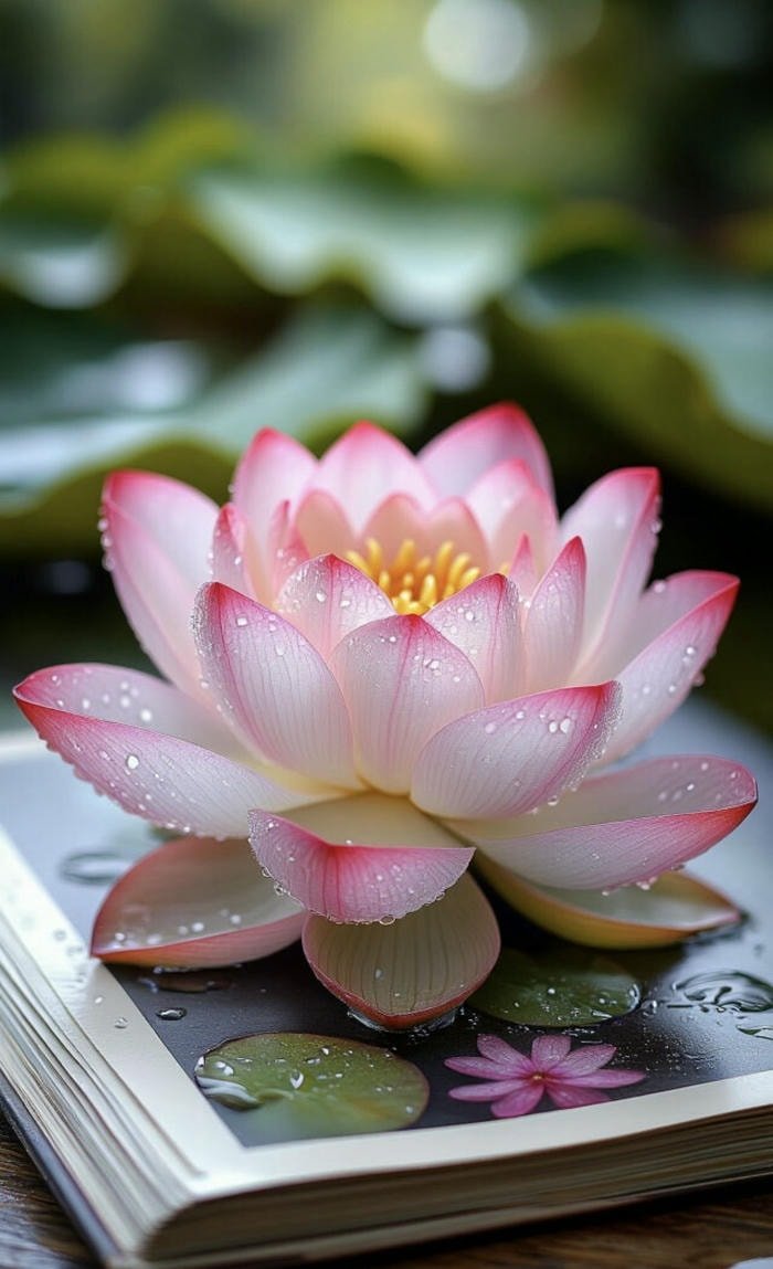 Ảnh nền hoa sen đẹp cảm giác