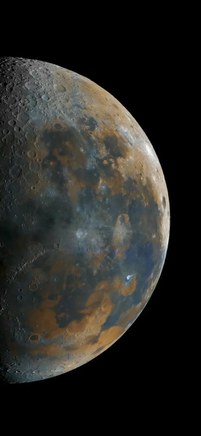 Ảnh nền tối sang trọng mặt trăng