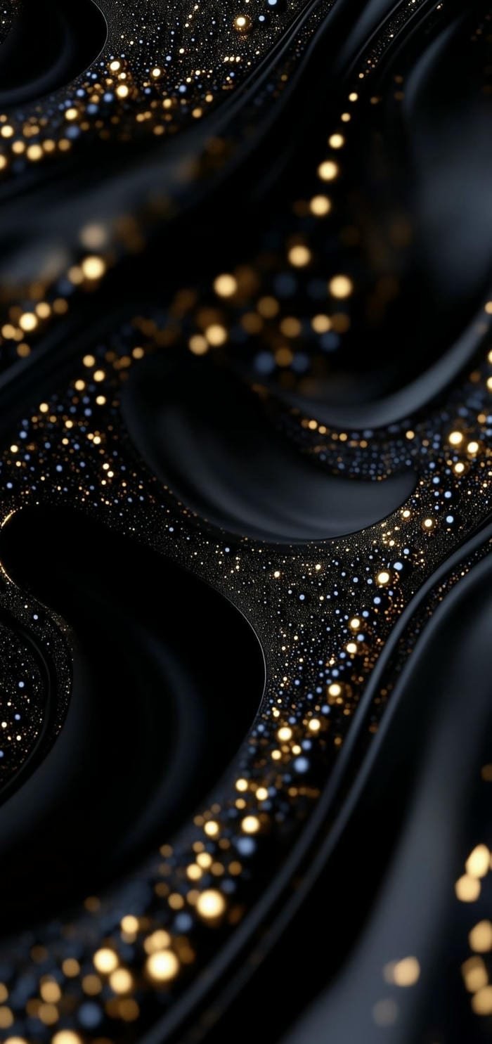 Ảnh nền tối sang trọng phối ánh vàng