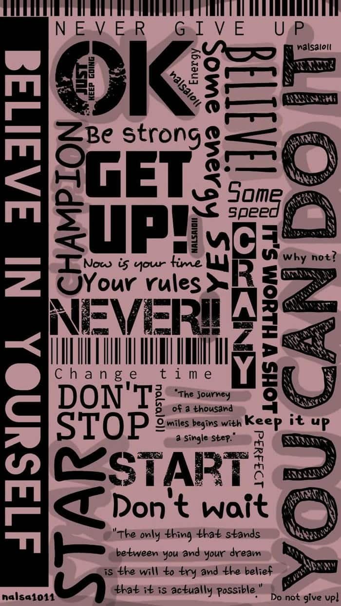 Ảnh nền typography nghệ thuật độc lạ