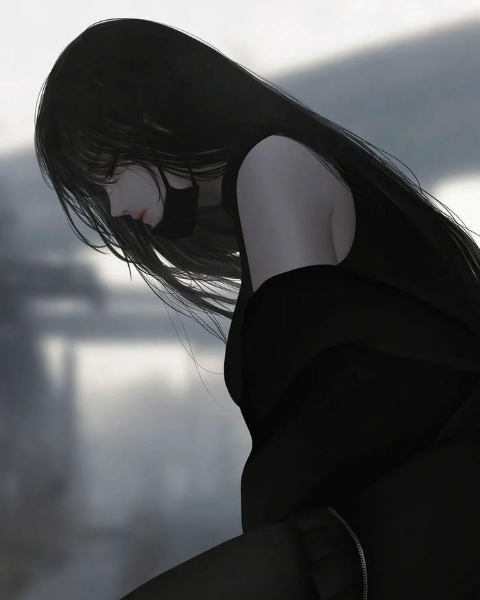 Ảnh trầm avatar phong cách lạnh lùng