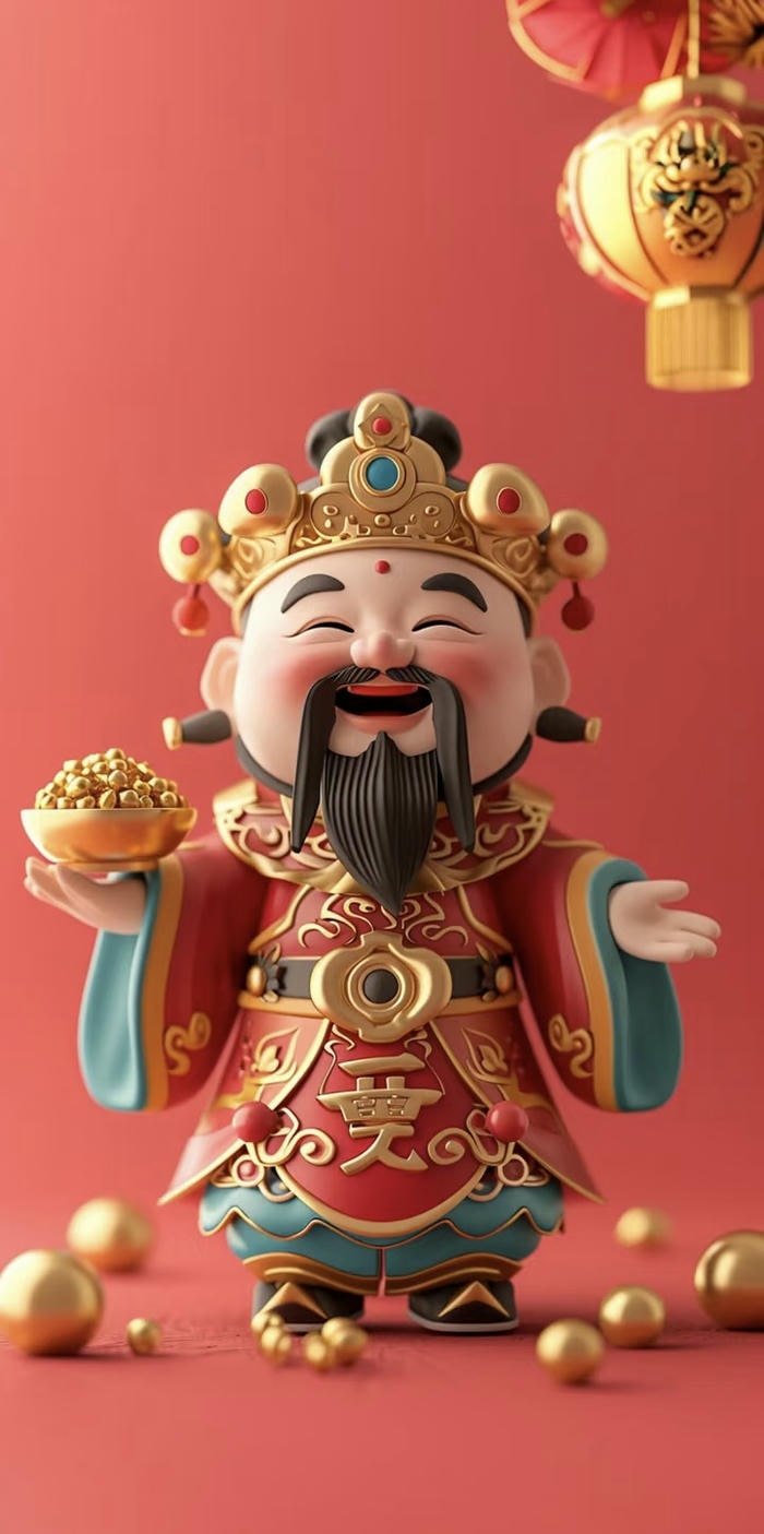 Ảnh tượng thần phúc phong thuỷ thanh thoáng