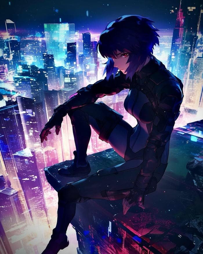 Anime Ghost in the shell cực hay