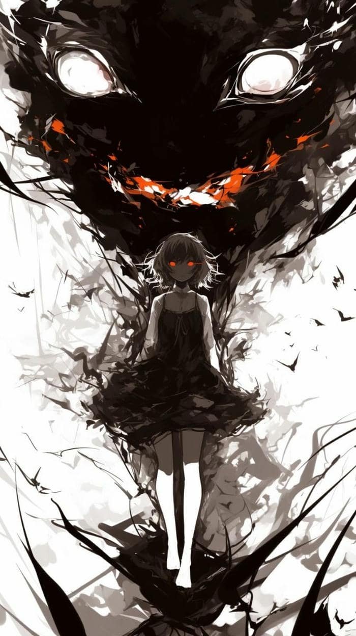 Anime chiến binh bóng tối cháy mạnh khí chiến