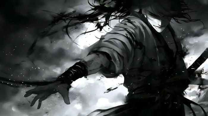 Anime chiến binh bóng tối đen