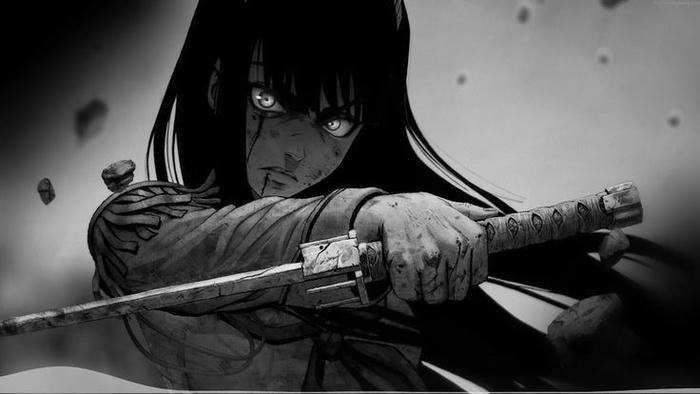 Anime chiến binh bóng tối ngầu mạnh mẽ