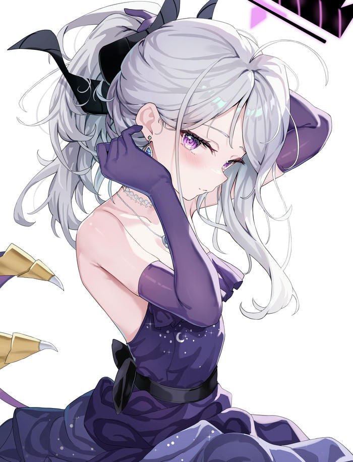 Anime fantasy nghệ thuật quyến rũ