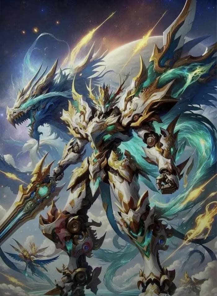 Anime kỵ sĩ rồng tuyệt đẹp cuốn