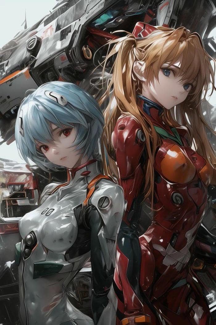 Anime neon genesis evangelion cực hot
