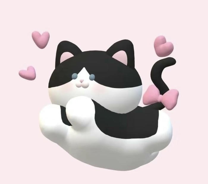 Avatar 3D dễ thương tạo hình mềm