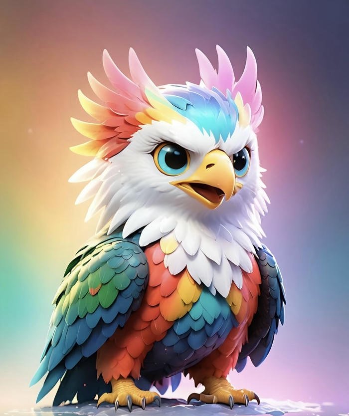 Avatar 3D siêu ngầu phối ánh sáng